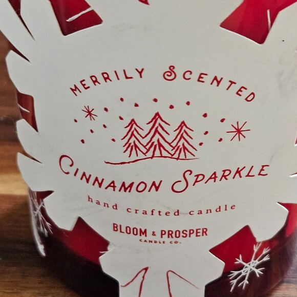 bloom and prosper cinnamon sparkle candle never used in original package - Picture 3 of 6